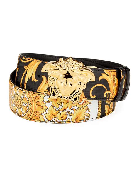 versace barocco belt|Versace men's belts on clearance.